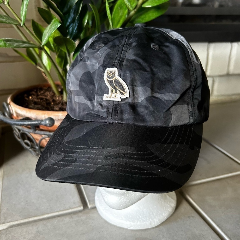OVO October's Very Own Camo Print Cap Hat Ball OWL